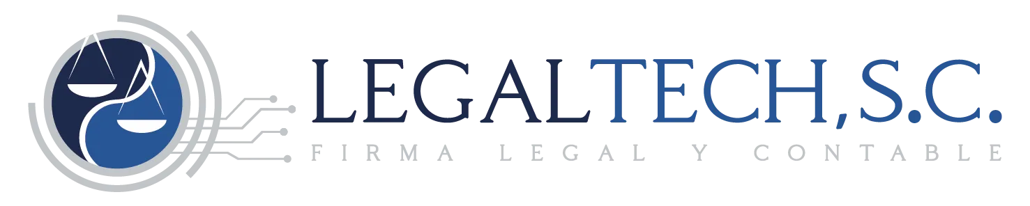 Logotipo de LegalTech, Firma Legal y Contable